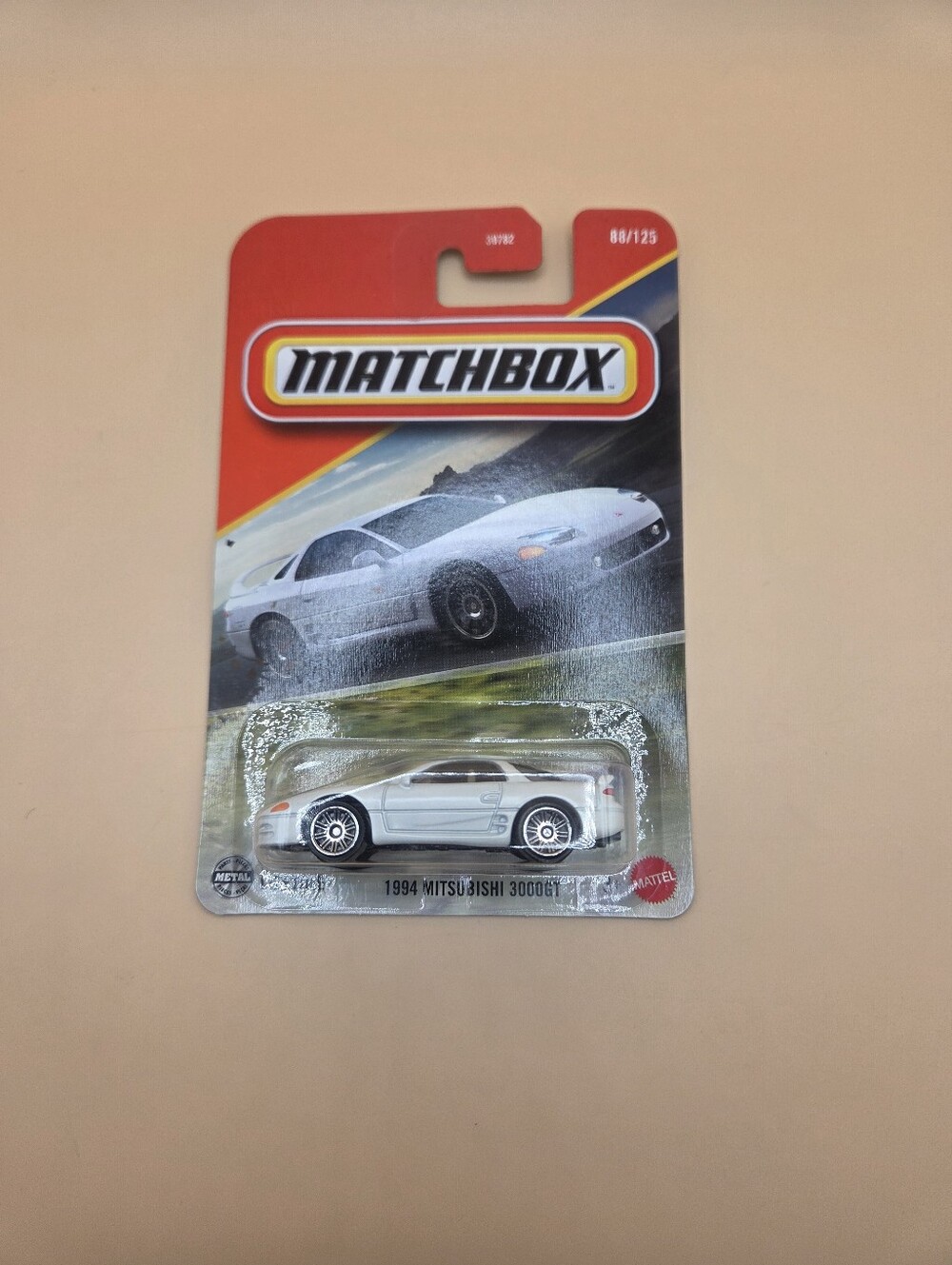 2025 Matchbox #88 1994 Mitsubishi 3000GT GLACIER WHITE PEARL | FSC